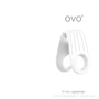 Виброкольцо OVO B12 WHITE фото 5