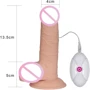 Вибратор LoveToy The Ultra Soft Dude Vibrating Flesh 7.5": Тип управления Проводной пульт