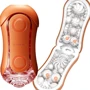 Мастурбатор Tenga Flip Orb Sunset Orange (с изменяемым сжатием, со стимулирующими шариками внутри) фото 8