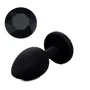 Силиконовая анальная пробка с кристаллом Silicon Black 07 ( размер S ), SKN-SIL-BLACK 07