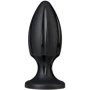 Анальний плаг з каналами для змащення Doc Johnson Platinum Premium Silicone - The Rocket - Black