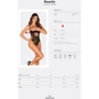 Боді Obsessive Roxelia crotchless teddy XL/2XL: Візерунок Однотонный
