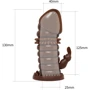 Рельефная насадка NDS 016008 Brown (23666): Для кого Для мужчин