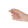Вібропуля PowerBullet - First-Class Bullet 2.5" з Key Chain Pouch, Rose Gold: Тип управління кнопкове