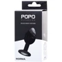 Анальная пробка с кристаллом Toyfa POPO Pleasure Norma: Материал Силикон
