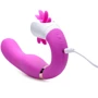 G-Licker 12X Silicone Vibe with Clitoral Stimulation - стимулятор, 15x3.8 см: Тип управления Кнопочное