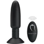 Анальная пробка Pretty Love Beaded For Extra Pleasure с риминг-эффектом и ДУ, BI-040073W: Материал Силикон