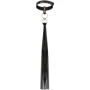 Ошейник с флоггером Rosy Gold Collar with Flogger Black