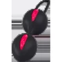 Вагінальні кульки Fun Factory SMARTBALLS DUO raspberry - black: Кількість кульок 2