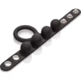 Эрекционное кольцо California Exotic Novelties - C-Ring Ball Stretcher, M: Цвет черный