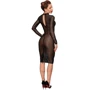 Платье Noir Handmade F182 Classic dress made of elastic tulle Вlack, XXL: Материал Полиамид