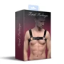 Чоловічі портупеї з натуральної шкіри Feral Feelings - Bulldog Harness Black: Вид Портупеї