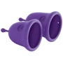 Набір менструальних чаш Jimmyjane Menstrual Cups, 14 мл і 21 мл, фіолетовий: Призначення Для тіла