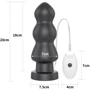 Анальная пробка с вибрацией Lovetoy Vibrating Anal Rigger 7.8" King Sized фото 5