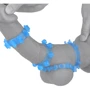 Набор из 4 эрекционных колец LoveToy Lumino Play Penis Ring фото 6