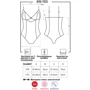 Сексуальне боді Obsessive 819-TED-1, L / XL фото 4