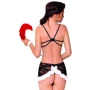 Костюм покоївки SoftLine Cecil, M/L (black): Вид Костюмы