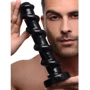 Фаллоимитатор с винтовой конструкцией Master Cock Mighty Screw 9.5 inch Dildo (чёрный): Назначение Вагинальные