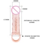Насадка на член LYBAILE Men Extension Penis Sleeve: Наличие вибрации Нет