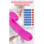 Вибратор BOSS FoxShow Silicone Heating and Thrusting Vibrator Purple: Тип управления Кнопочное