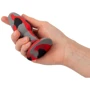 Анальная пробка Anos Tricolour Butt Plug With Suction Cup: Материал Силикон