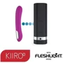 Интерактивный набор мастурбатор + стимулятор точки G Kiiroo Onyx+ and Pearl 2 Couple Set Purple фото 7
