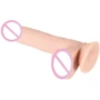 Фаллоимитатор Orion - Nature Skin Medium Bendable Dildo: Мошонка Есть
