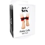 Поножі Art of Sex Ankle Cuffs - Soft Touch (червоні): Для кого Унисекс