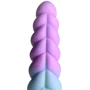 Фантазийный фаллоимитатор в форме рога Единорога Creature Cocks Mystique Silicone Unicorn Dildo: Диаметр, см 6