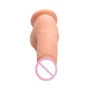 7 Inch Ultra Real Dual Layer Suction Cup Dildo - Medium Skin Tone фаллоимитатор 15x4.5 см, телесный: Мошонка Есть