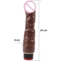Вибратор CHISA 8” Vibe Cock - Brown, 291643: Назначение Вагинальные