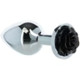 Анальная пробка Lux Active Rose Anal Plug Black в наборе с вибропулей: Для кого Унисекс
