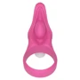 Эрекционное виброкольцо LoveToy Power Clit Cockring, Pink