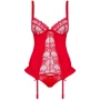 Комплект Obsessive Heartina corset, XXL фото 3