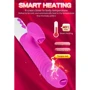 Вибратор BOSS FoxShow Silicone Heating and Thrusting Vibrator Purple: Тип и форма Кролик
