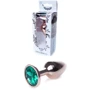 Анальная пробка с кристаллом BOSS of TOYS Boss Series - Jewellery Red Gold PLUG Green S, BS6400115