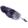 Анальная пробка S с хвостом BOSS of TOYS Boss Series Fox TAIL Black XXL, BS6400097: Тип Анальные пробки