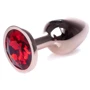 Анальна пробка із кристалом BOSS of TOYS Boss Series - Jewellery Red Gold PLUG Red S, BS6400109: Особливості С кристаллами