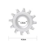 Эрекционное кольцо LoveToy POWER PLUS Cockring, Clear: Цвет прозрачный