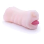 Двосторонній мастурбатор Men Powerup Eroticism: вагина та ротик: Глубина, см 17