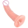 Фаллоимитатор на присоске King Cock 7, 18x4 см: Мошонка Нет