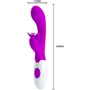 Вибратор Pretty Love Butterfly Kiss Vibrator: Тип и форма Кролик