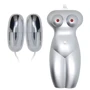 Мастурбатор с двойной вибрацией и двумя входами LYBAILE - Pussy & Ass hole (BM-009115) фото 5