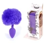 Анальная пробка S с хвостом BOSS of TOYS Boss Series - Silicon PLUG Bunny Tail Purple, BS6400101: Для кого Унисекс