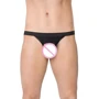 Чоловічі труси SoftLine Mens Thong 4532, S-L (black)