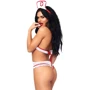 Костюм непослушной медсестры Leg Avenue Roleplay Naughty Nurse OS White/Red: Вид Костюмы