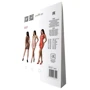 Мини-платье с вертикальным узором Passion BS097 One Size red: Вид Платья