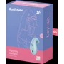 Вібратор Satisfyer Dipping Delight Light Blue: Довжина, см 9