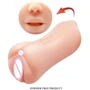 Мастурбатор 2в1 CRAZY BULL - Gemini Realistic Oral Sex Sensations (BM-009215U): Глубина, см 19
