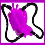 Вибратор-бабочка Pretty Love Clitoral Massager Sloane Purple: Тип и форма Бабочка